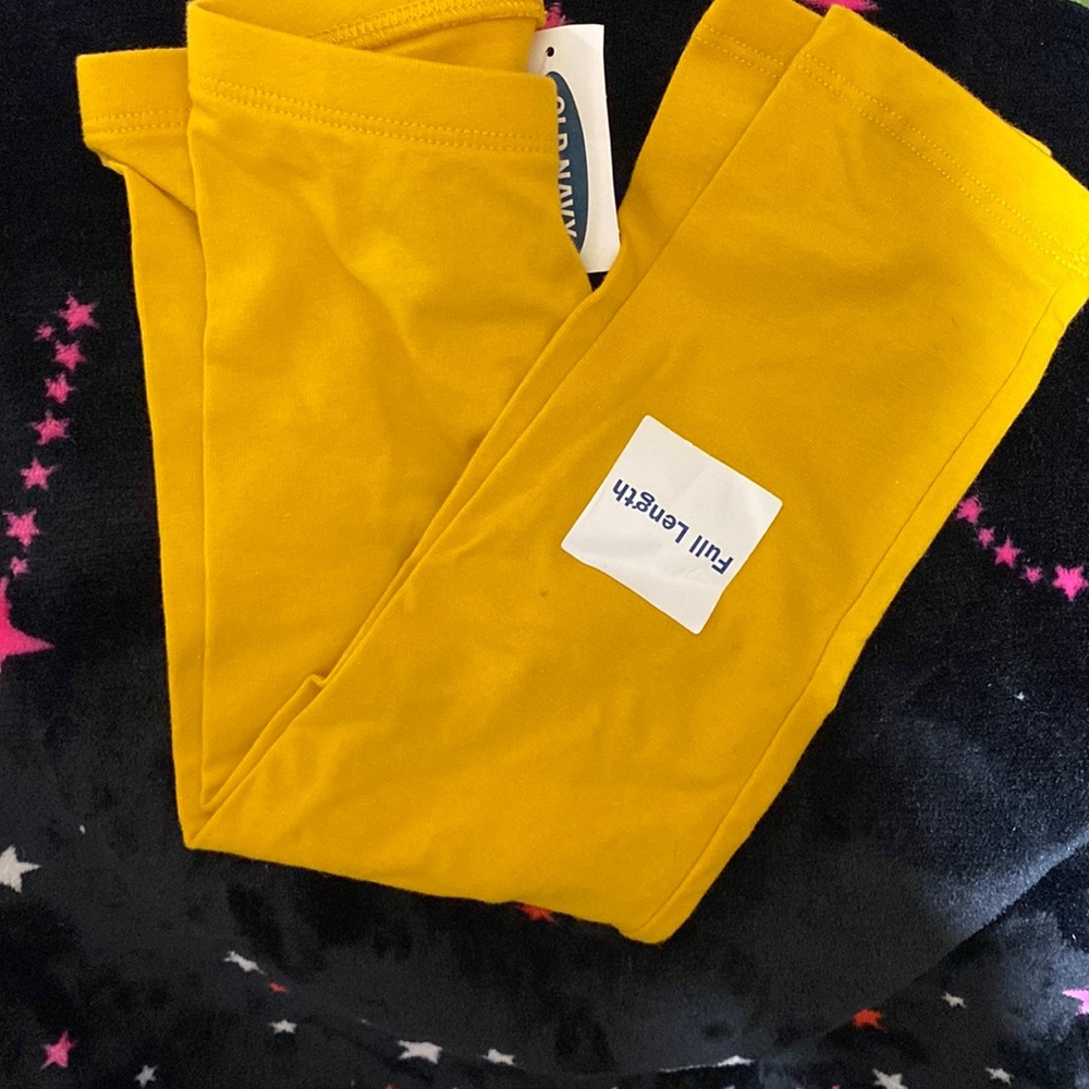 Yellow leggings